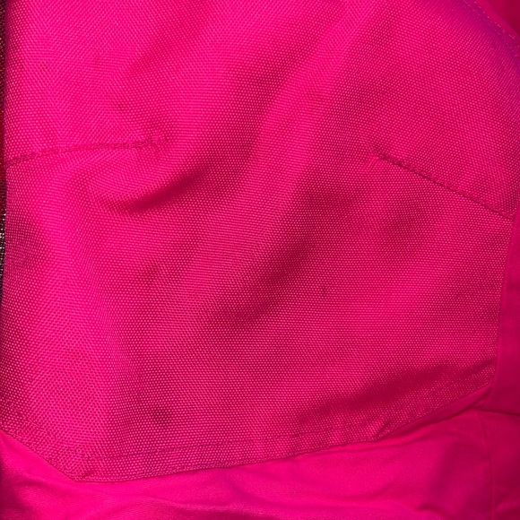 Faded Glory Bib snowpants snowsuit Pink size M 7/8 - Picture 5 of 15